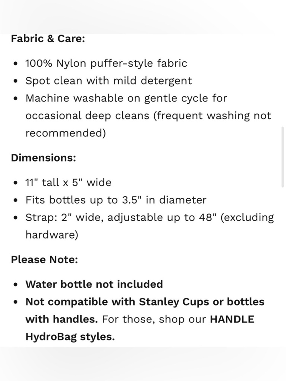 Wonderfull Handle Hydrobag - Picture 10 of 10